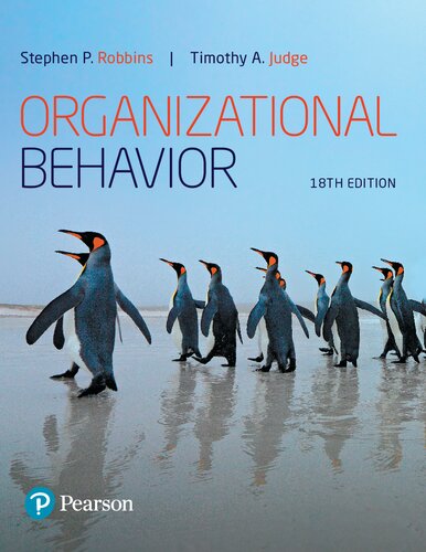 Organizational Behavior (What's New in Management) (18th Edition) BY Robbins - Orginal Pdf